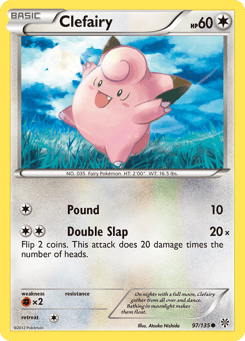 Clefairy 97/135 Plasma Storm
