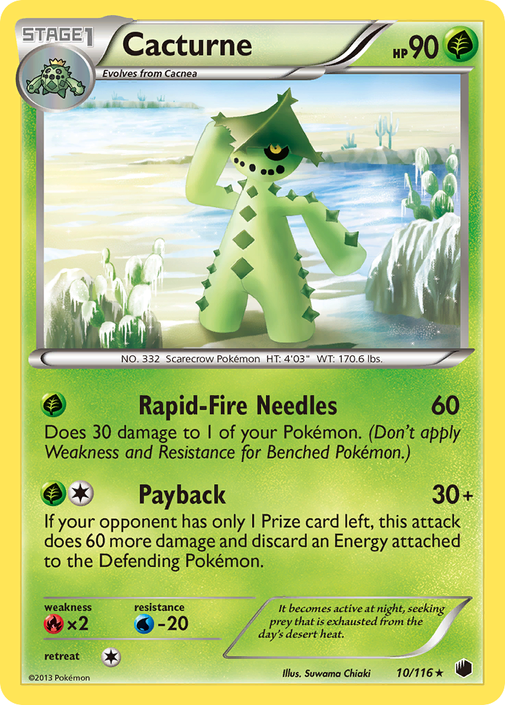 Cacturne 10/116 Plasma Freeze