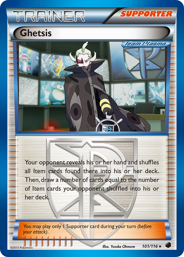 Ghetsis 101/116 Plasma Freeze