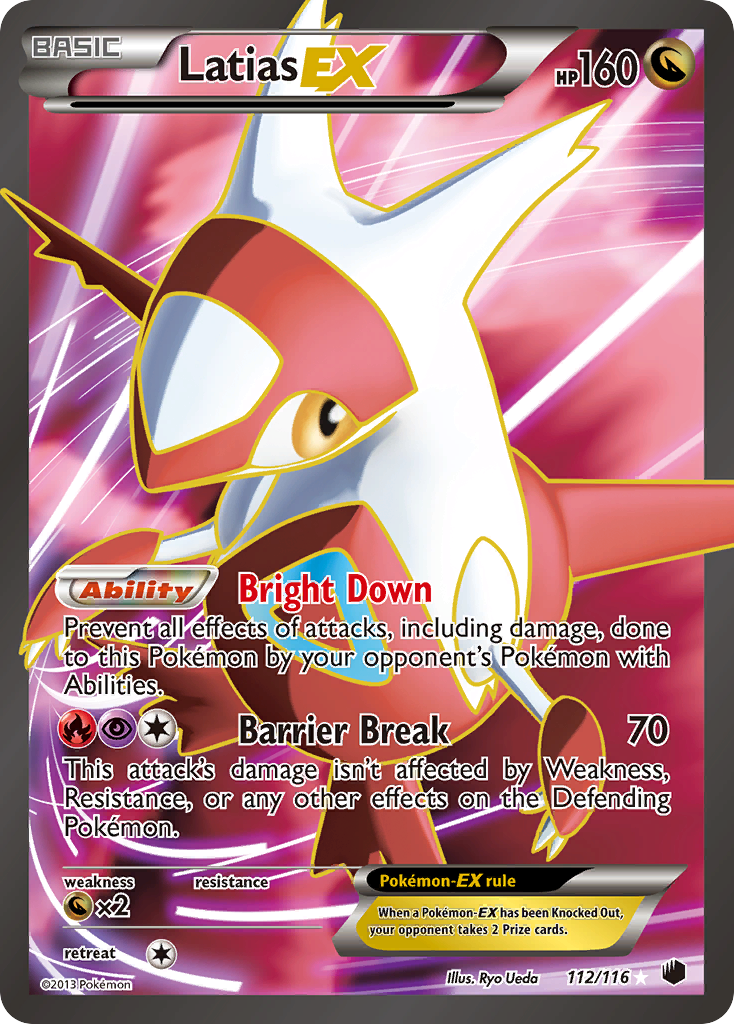 Latias-EX 112/116 Plasma Freeze