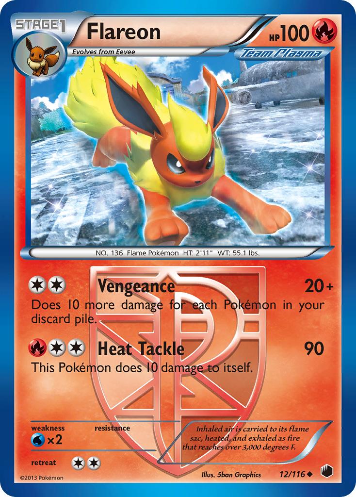 Flareon 12/116 Plasma Freeze
