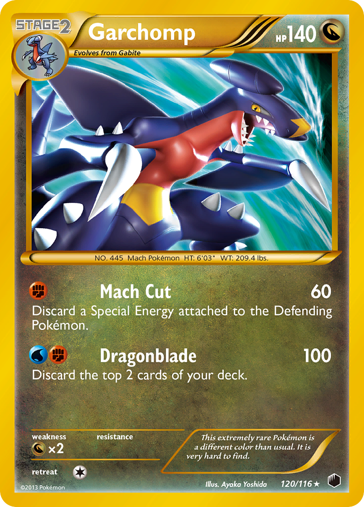 Garchomp 120/116 Plasma Freeze