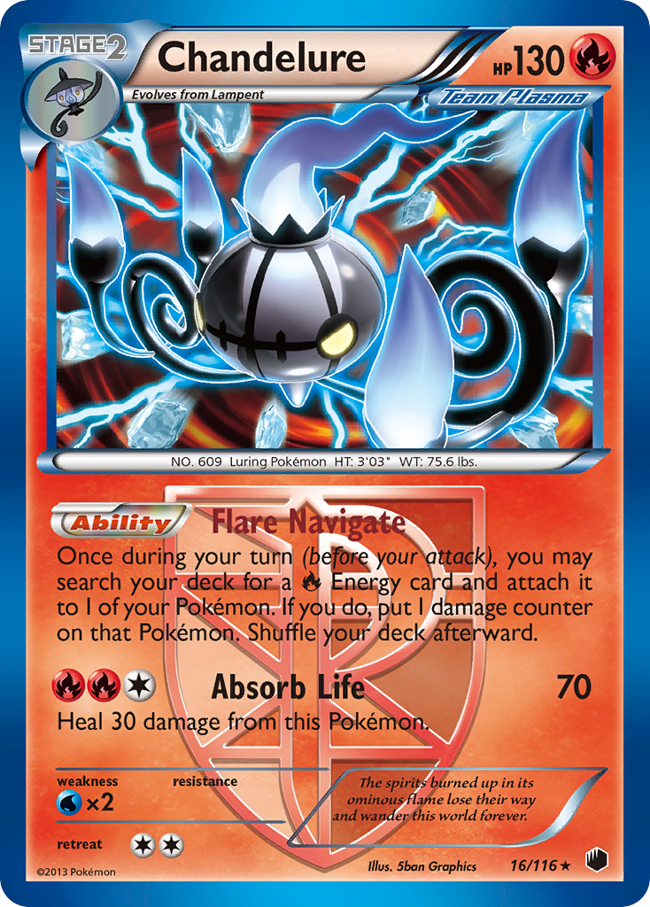 Chandelure 16/116 Plasma Freeze