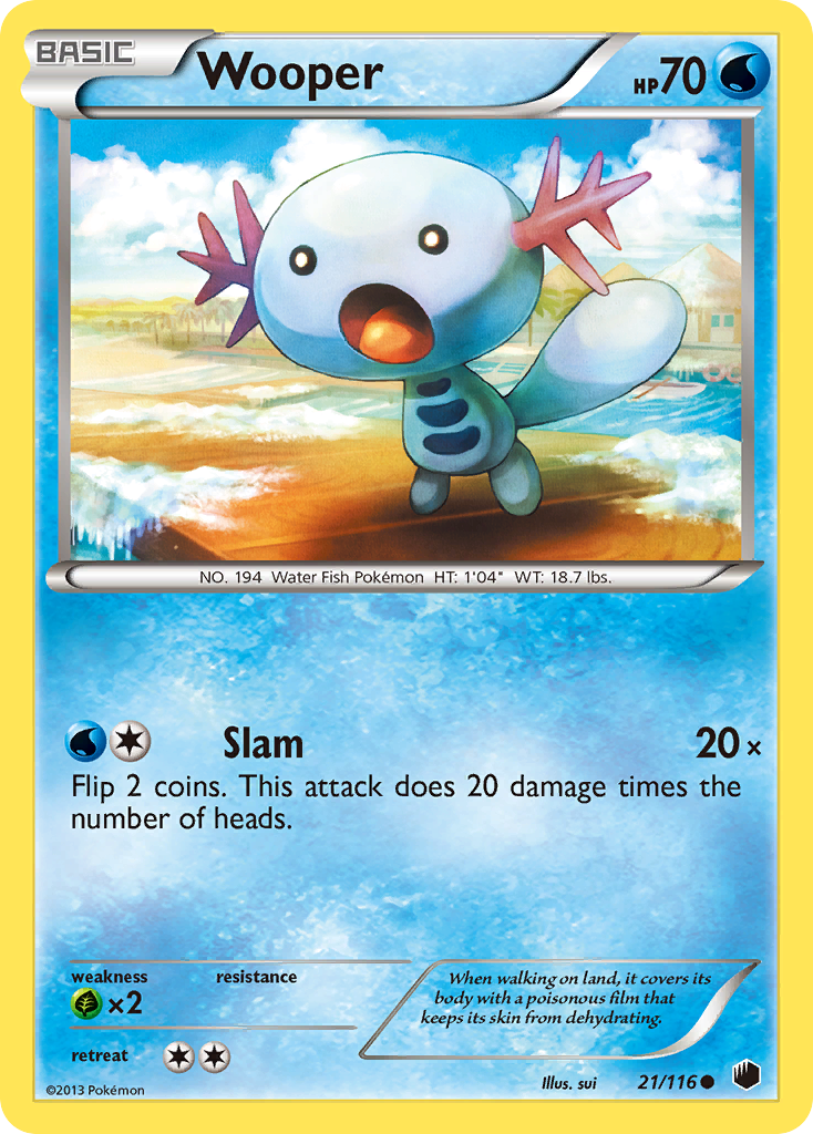 Wooper 21/116 Plasma Freeze