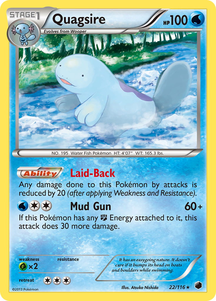 Quagsire 22/116 Plasma Freeze