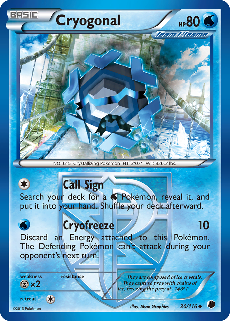 Cryogonal 30/116 Plasma Freeze
