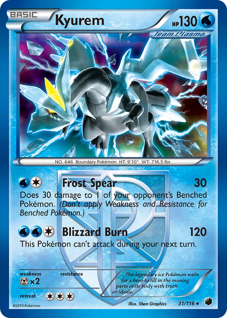 Kyurem 31/116 Plasma Freeze