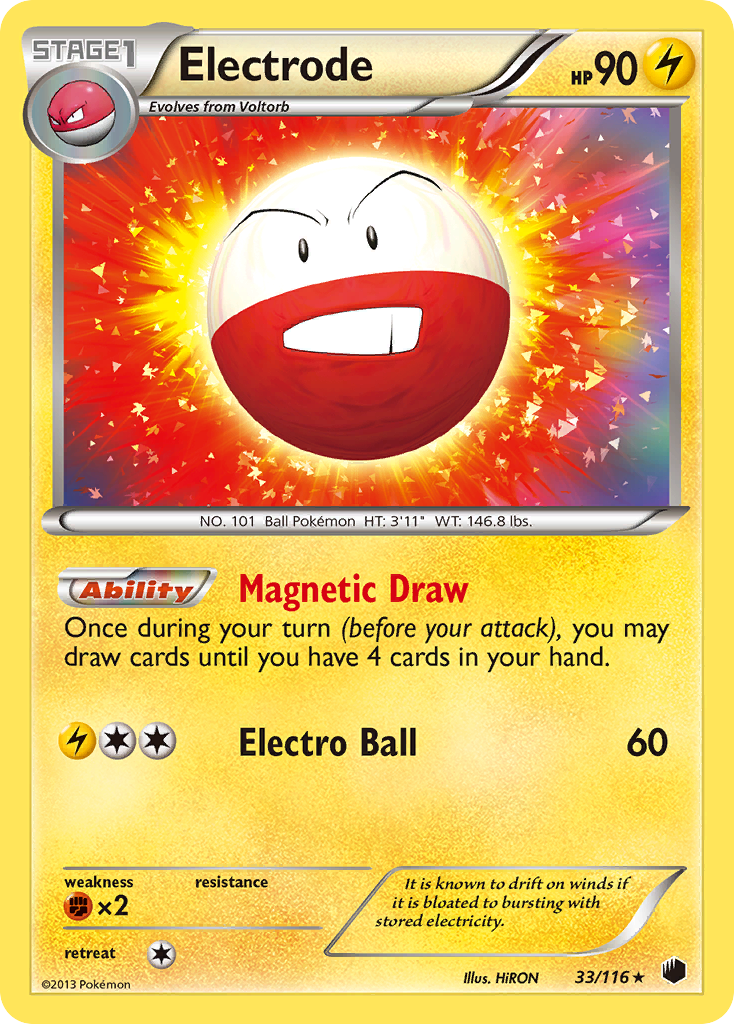 Electrode 33/116 Plasma Freeze
