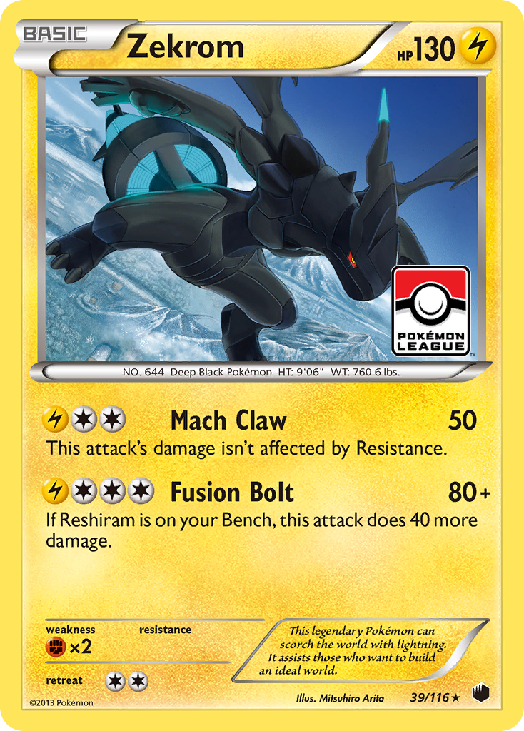 Zekrom 39/116 Plasma Freeze