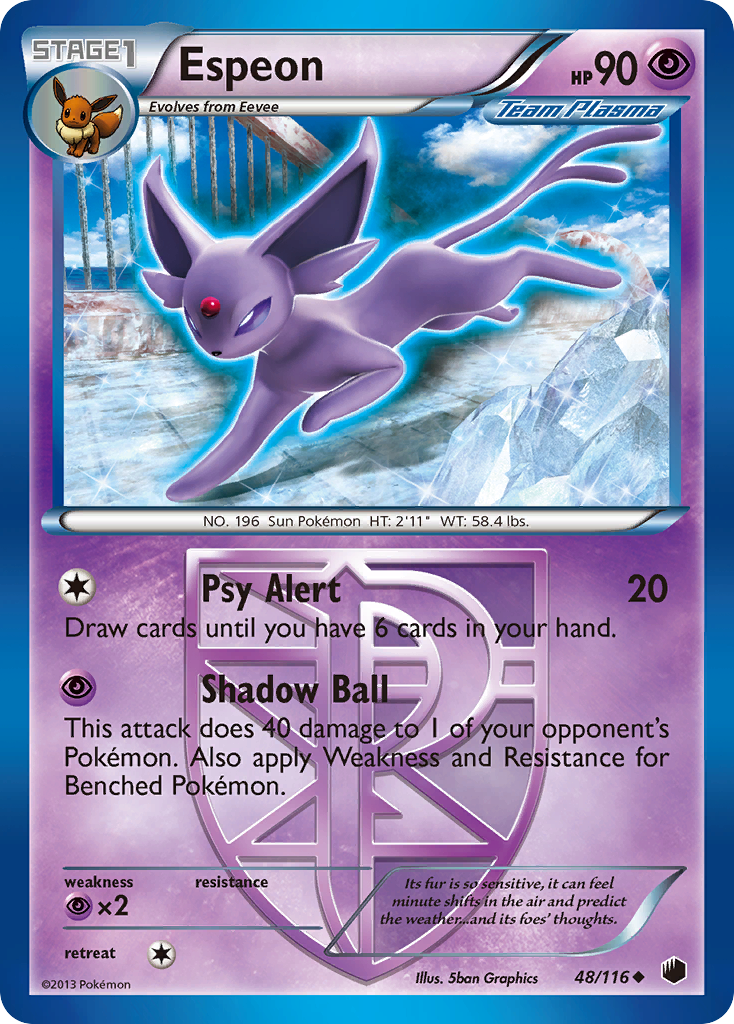 Espeon 48/116 Plasma Freeze