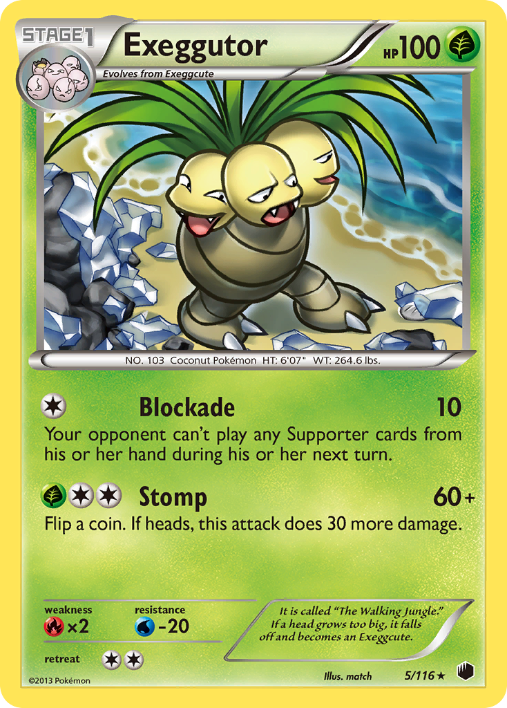 Exeggutor 5/116 Plasma Freeze