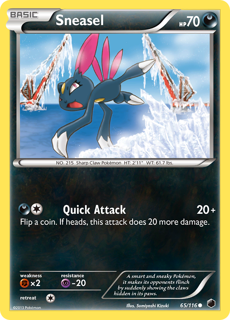 Sneasel 65/116 Plasma Freeze