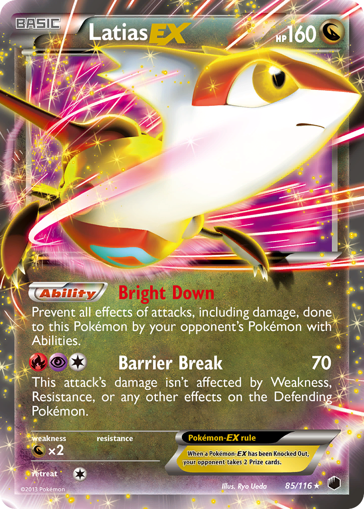 Latias-EX 85/116 Plasma Freeze