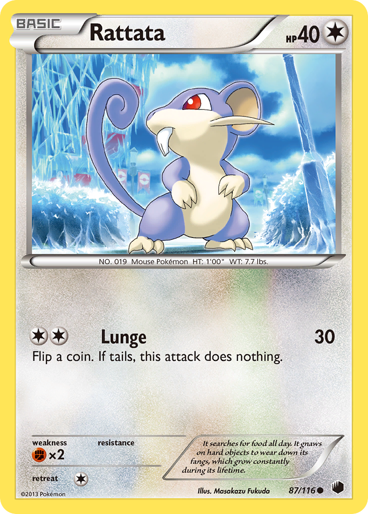 Rattata 87/116 Plasma Freeze