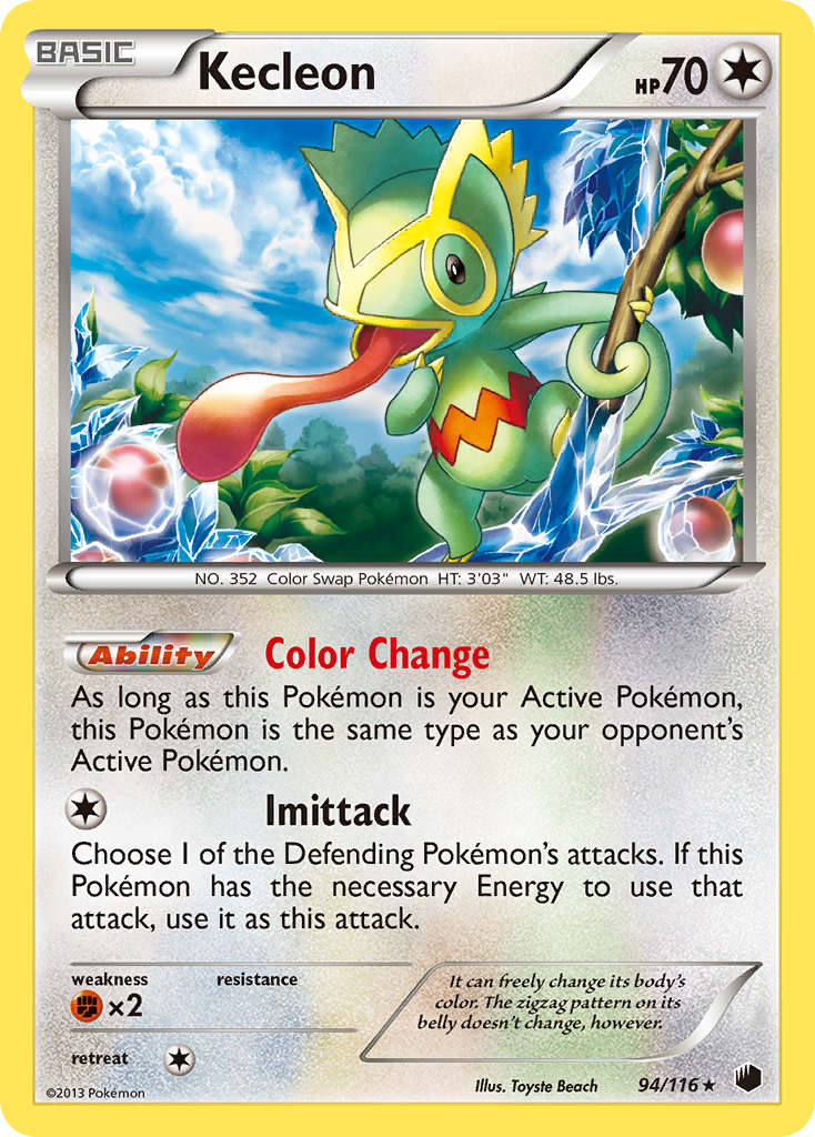 Kecleon 94/116 Plasma Freeze