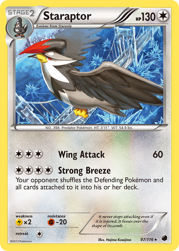 Staraptor 97/116 Plasma Freeze