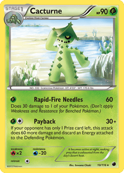Cacturne 10/116 Plasma Freeze