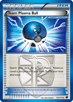 Team Plasma Ball 105/116 Plasma Freeze