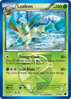 Leafeon 11/116 Plasma Freeze