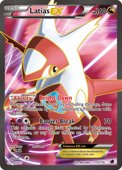 Latias-EX 112/116 Plasma Freeze