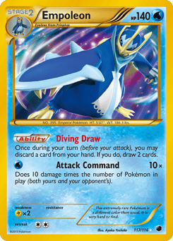 Empoleon 117/116 Plasma Freeze