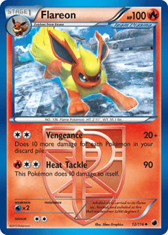 Flareon 12/116 Plasma Freeze