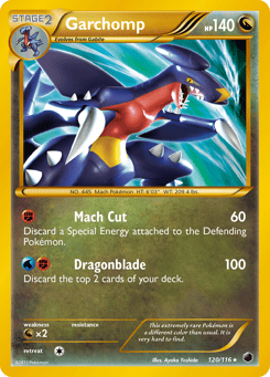 Garchomp 120/116 Plasma Freeze