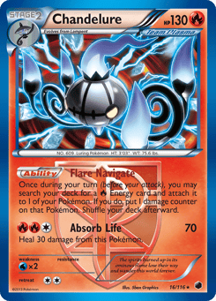 Chandelure 16/116 Plasma Freeze