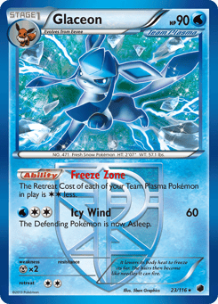 Glaceon 23/116 Plasma Freeze