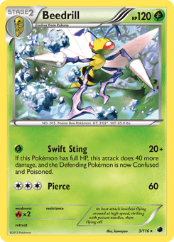 Beedrill 3/116 Plasma Freeze