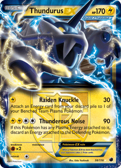 Thundurus-EX 38/116 Plasma Freeze