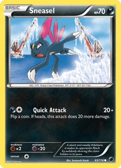 Sneasel 65/116 Plasma Freeze