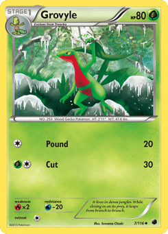 Grovyle 7/116 Plasma Freeze