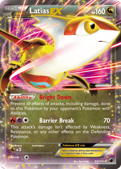 Latias-EX 85/116 Plasma Freeze