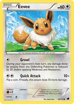 Eevee 89/116 Plasma Freeze