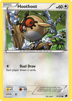Hoothoot 91/116 Plasma Freeze
