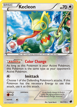 Kecleon 94/116 Plasma Freeze