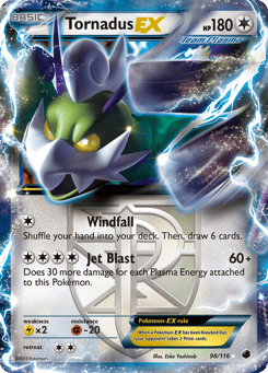 Tornadus-EX 98/116 Plasma Freeze