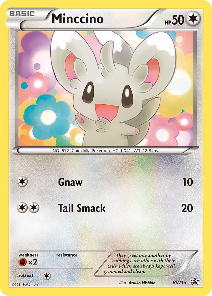 Minccino BW13 BW Black Star Promos