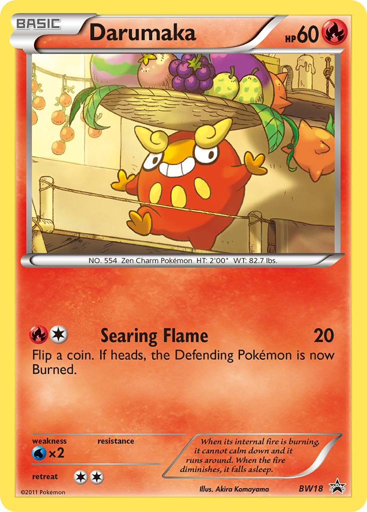 Darumaka BW18 BW Black Star Promos