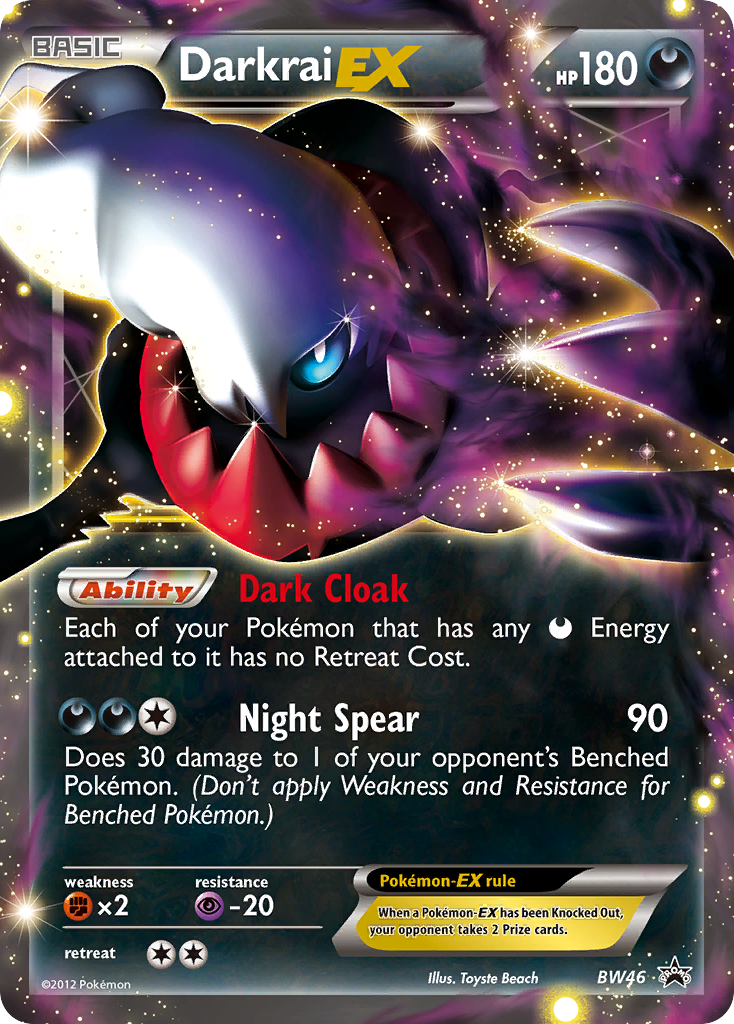 Darkrai-EX BW46 BW Black Star Promos