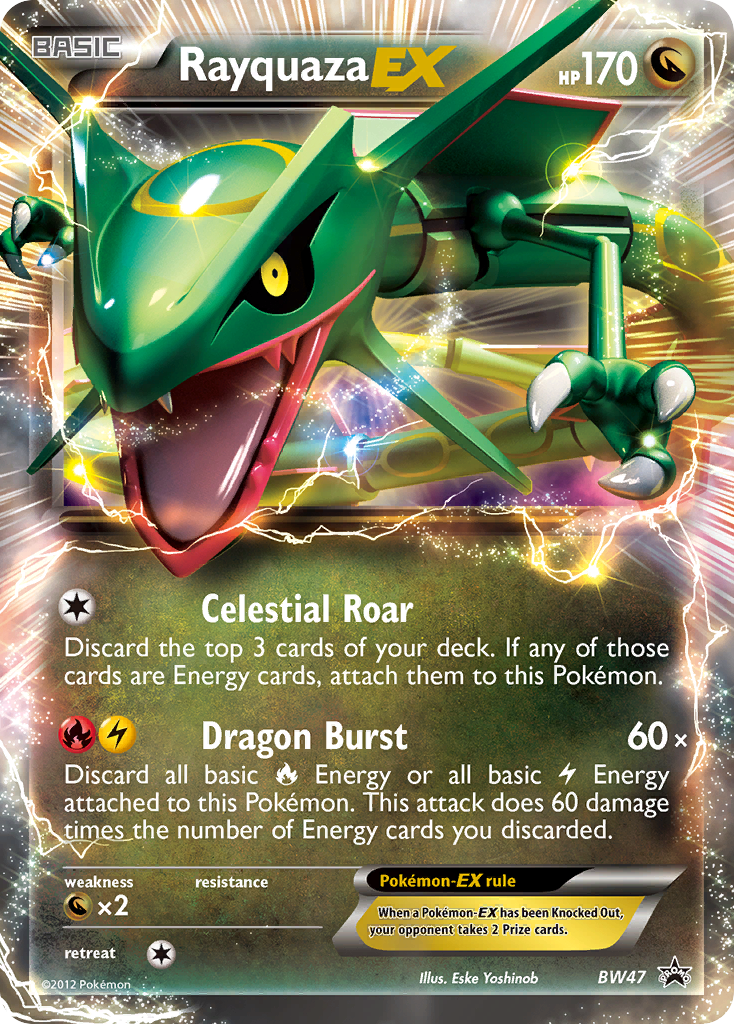 Rayquaza-EX BW47 BW Black Star Promos