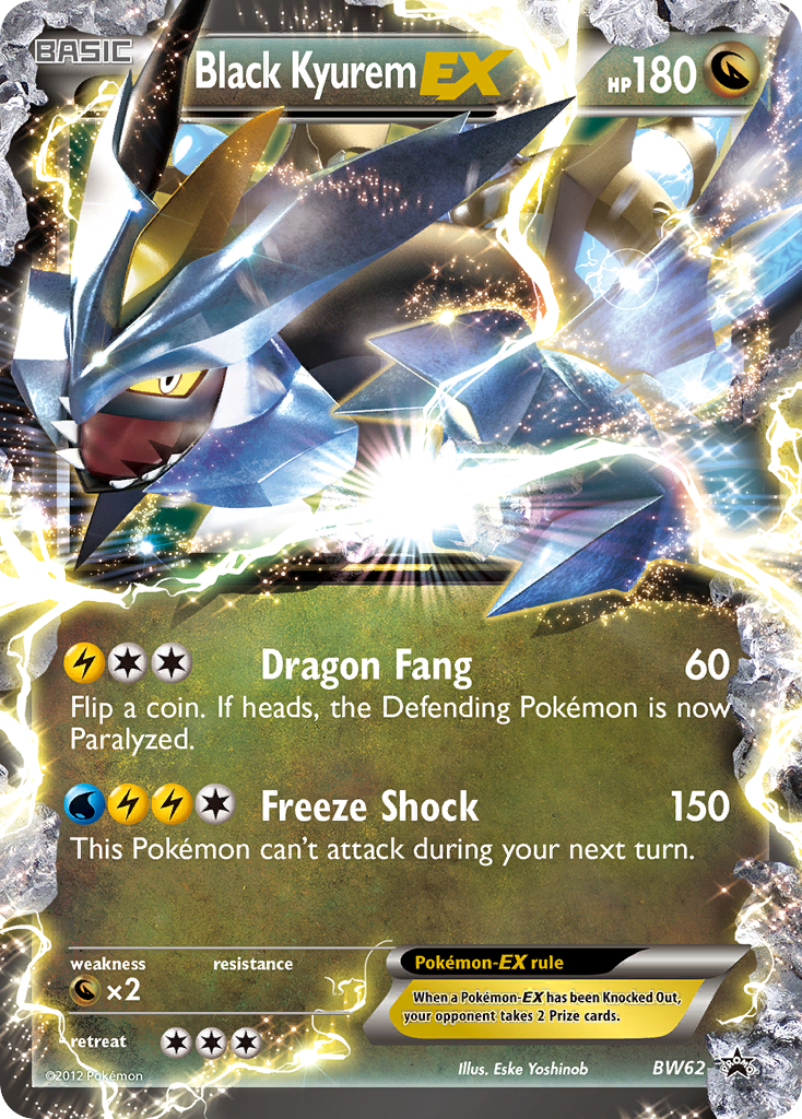 Black Kyurem-EX BW62 BW Black Star Promos
