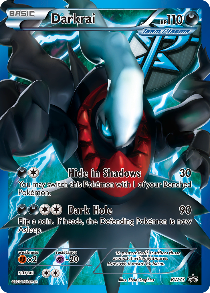 Darkrai BW73 BW Black Star Promos