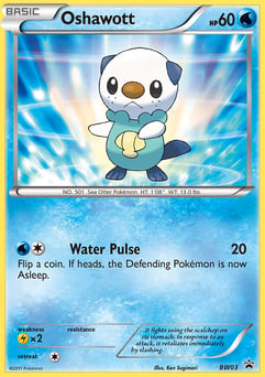 Oshawott BW03 BW Black Star Promos