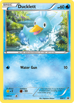 Ducklett BW17 BW Black Star Promos