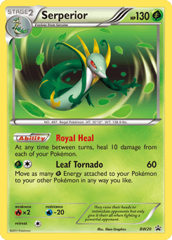Serperior BW20 BW Black Star Promos