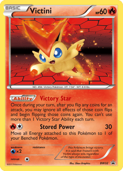 Victini BW32 BW Black Star Promos