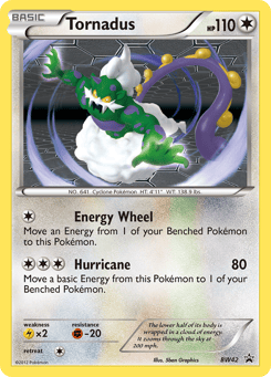 Tornadus BW42 BW Black Star Promos