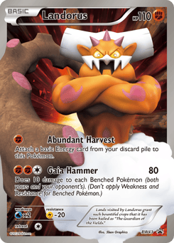 Landorus BW43 BW Black Star Promos